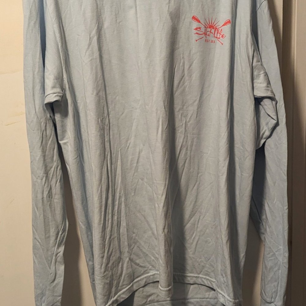 Salt Life Sunrise Paddle L/S Unisex Tee Medium